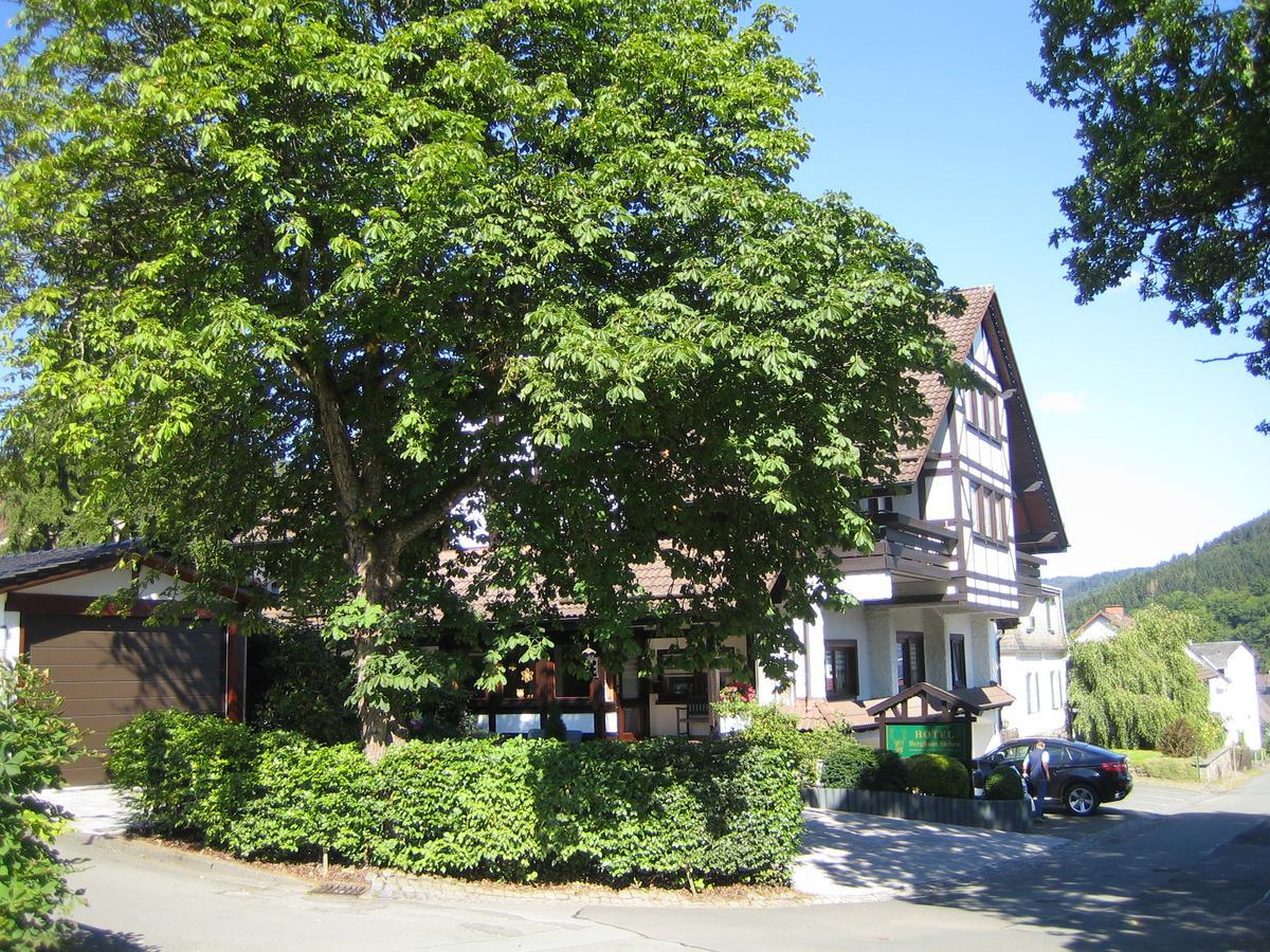 Hotel Pension Berghaus Sieben บาด ลาสเฟอ ภายนอก รูปภาพ